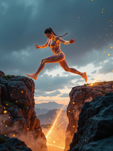 超级英雄电影海报，城市天际线背景，英雄飞行姿态，闪电特效，炫酷视觉效果